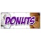 Signmission DONUTS 1 BANNER SIGN donut fried sugar powder doughnut doughnuts glazed B-96 Donuts1 - alternate 1